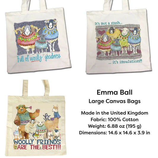 Whister Wool and Wander Tote Filled with Goodies, Inspired by Emma Ball