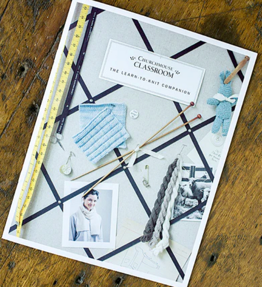 Learn-to-Knit Companion Booklet by Churchmouse