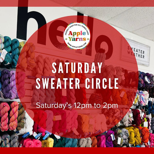 Saturday Sweater Circle - FREE Social