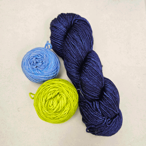 Pickleball Knit Hat kit at Apple Yarns