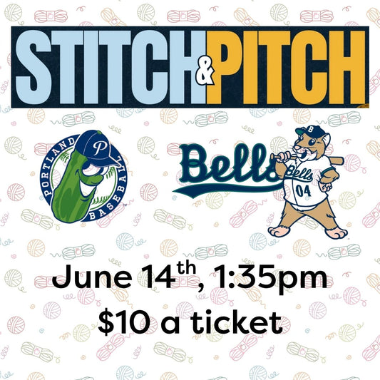 Stitch and Pitch Tickets