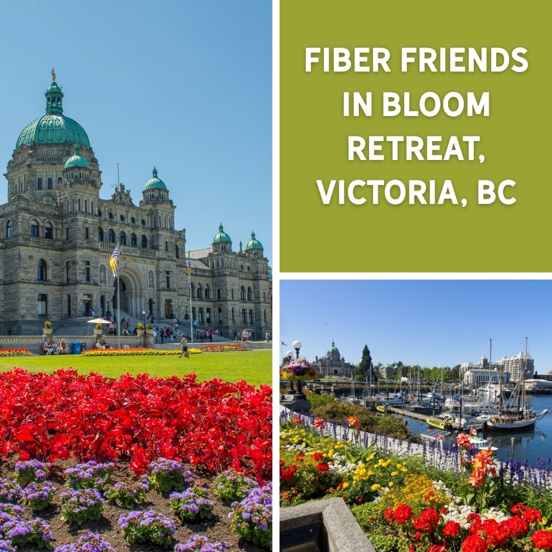 Welcome to the Apple Yarns Fiber Friends in Bloom Retreat