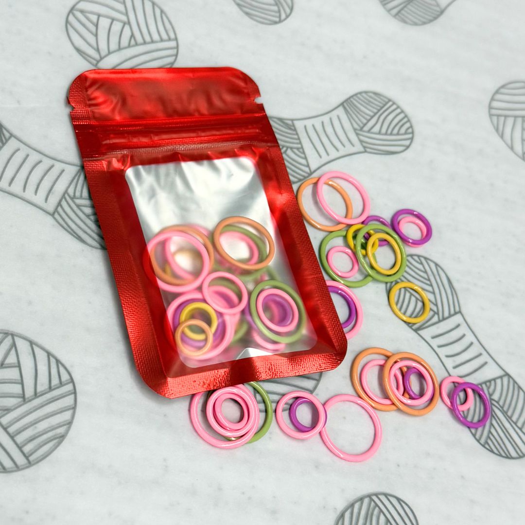 Apple Yarns Stitch Markers for Knitting & Crochet