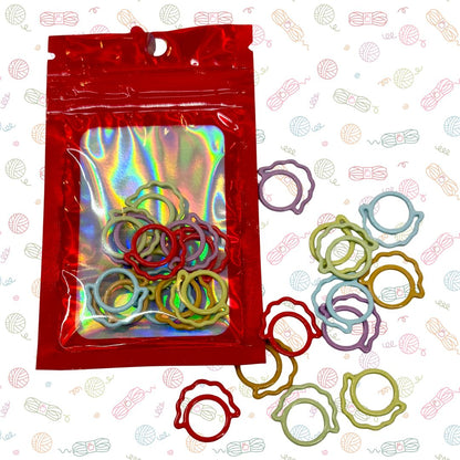 Apple Yarns Stitch Markers for Knitting & Crochet
