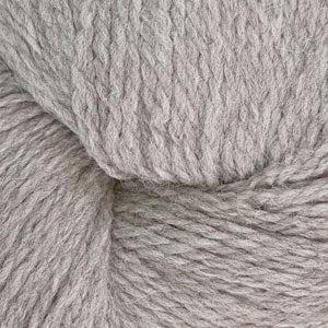 Eco + by Cascade Yarns - Close-up of gray yarn with a focus on texture