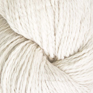 Eco + by Cascade Yarns - Close-up of a ball of white yarn