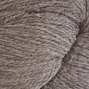 Eco + by Cascade Yarns - Close-up of a ball of gray yarn