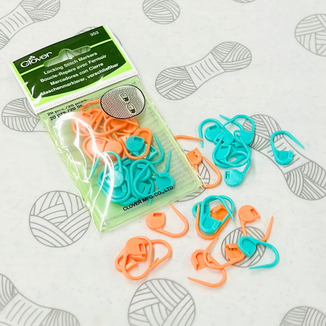 Clover Locking Stitch Markers #353