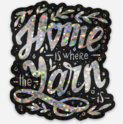 Knitting & Crochet Vinyl Stickers – Waterproof Yarn Stickers