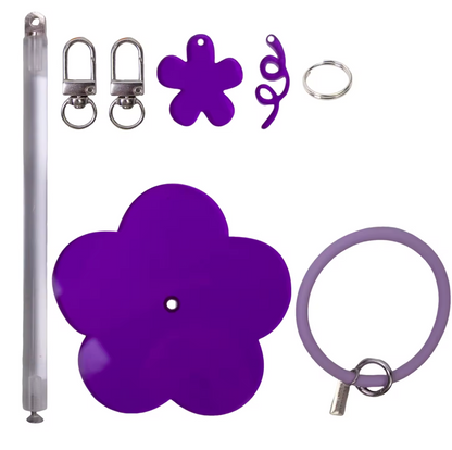 Wrist Yarn Ball Holder, Flower