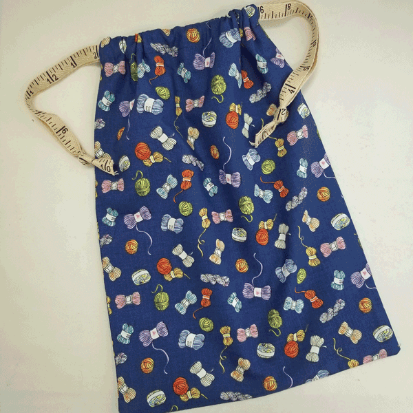 Apple Yarns Ruler Ribbon Knitting & Crochet Project Bag