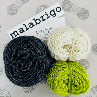 Pickleball Knit Hat kit at Apple Yarns