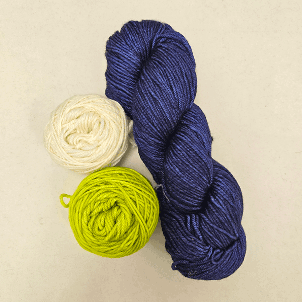 Pickleball Knit Hat kit at Apple Yarns