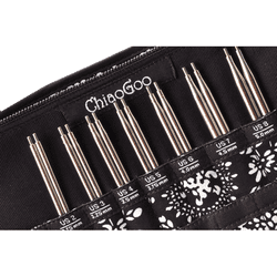 Chiaogoo TWIST small 5" (13 cm)  or small 4" (10cm)Tip Sets US 2-8